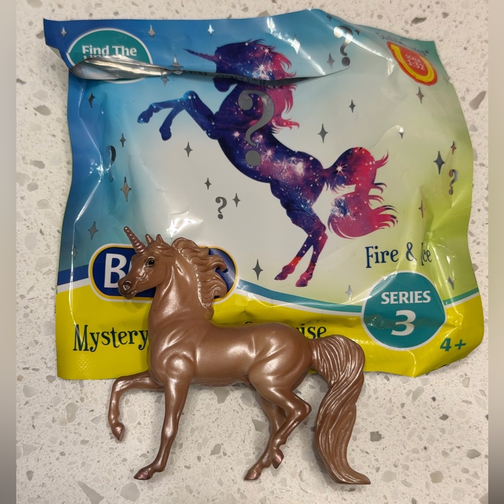Breyer Mystery Unicorn Fire & Ice Series 3 Ember Collectible Toy